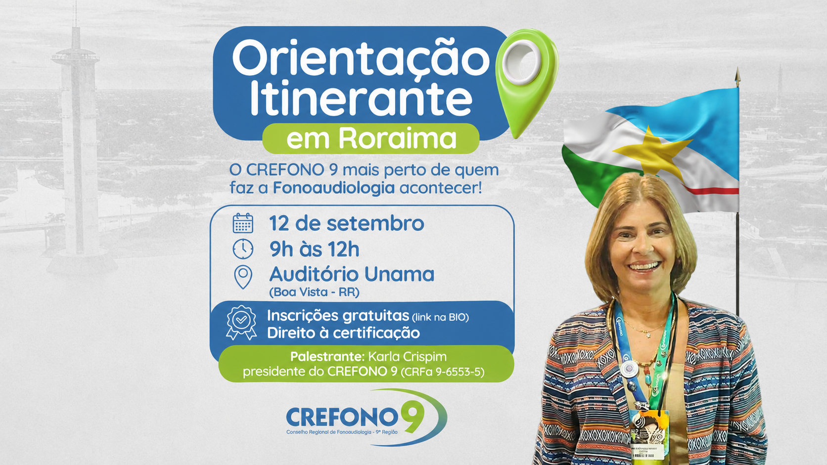 [O CREFONO9 mais perto de quem faz a Fonoaudiologia acontecer.]